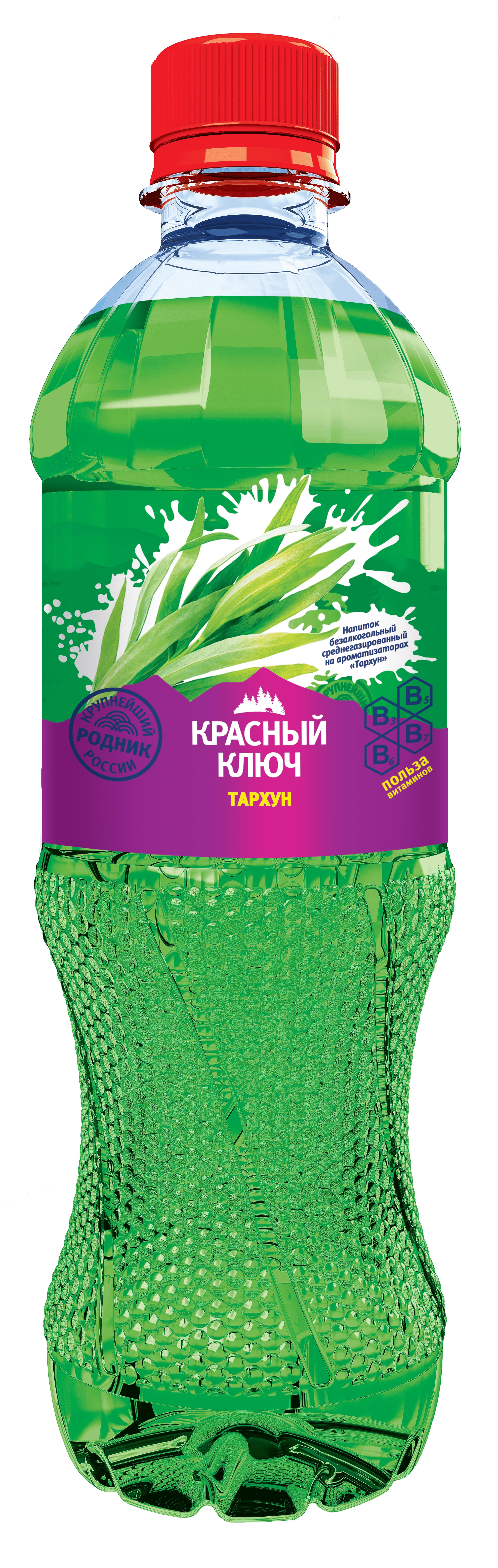 

Газированный напиток Красный ключ Тархун 0,5 л